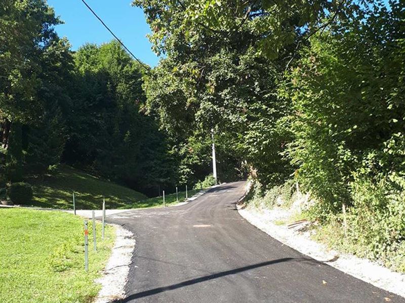 Asfaltirana Ulica Milke Trnine