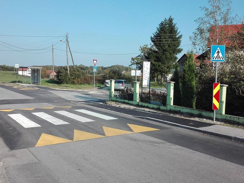 Povećana sigurnost cestovnog i pješačkog prometa u Galgovu