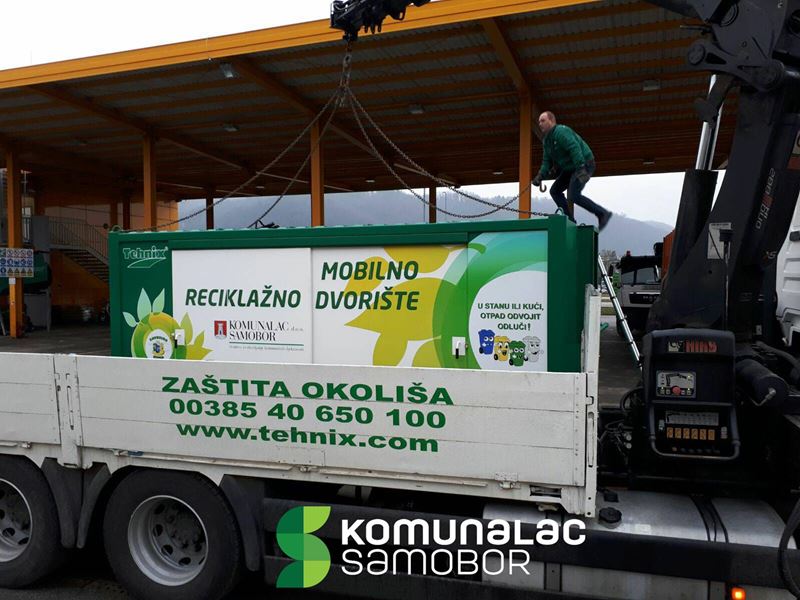 Stiglo drugo mobilno reciklažno dvorište