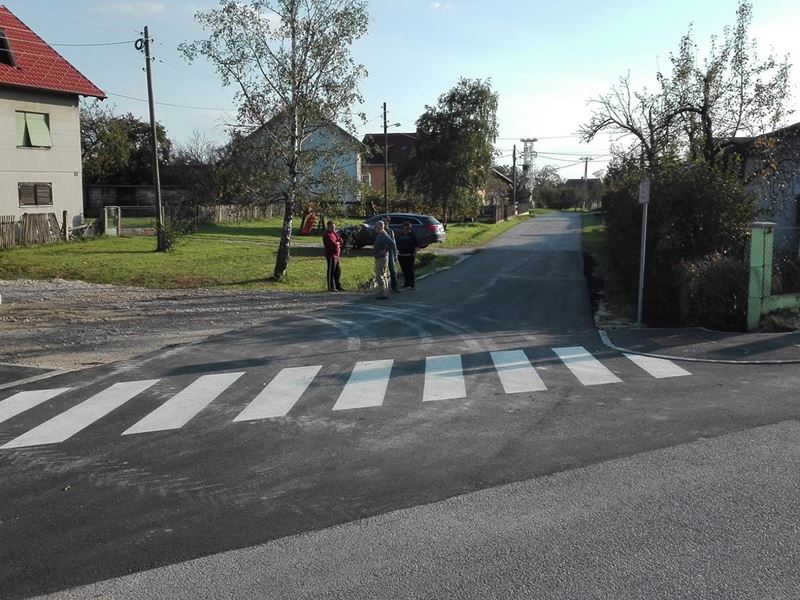 Povećana sigurnost cestovnog i pješačkog prometa u Galgovu