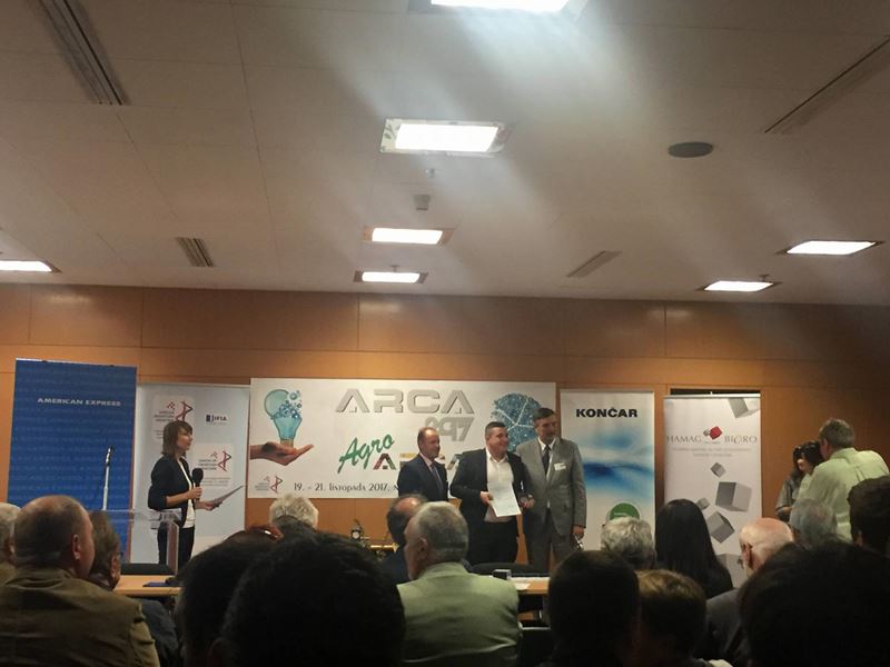 Srebro za Komunalac na 15. Međunarodnoj izložbi inovacija ARCA 2017