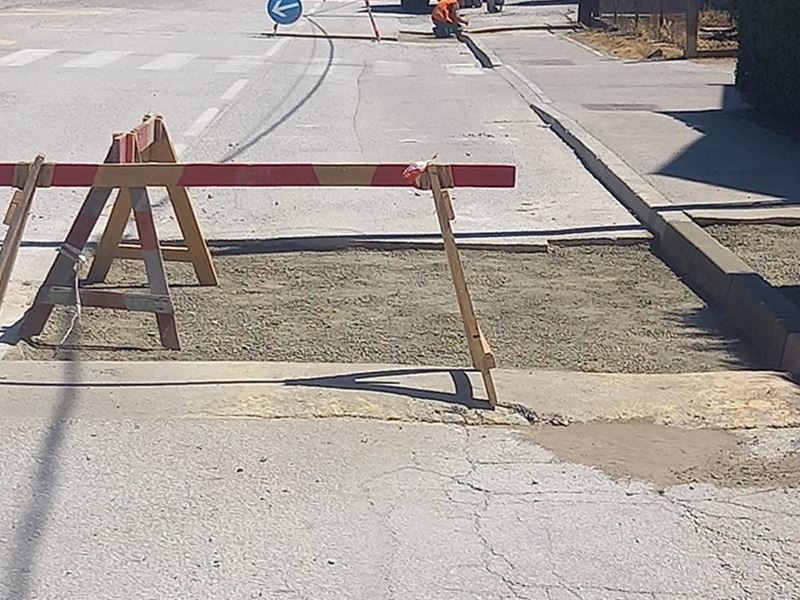 Radovi u Ulici Bistrec