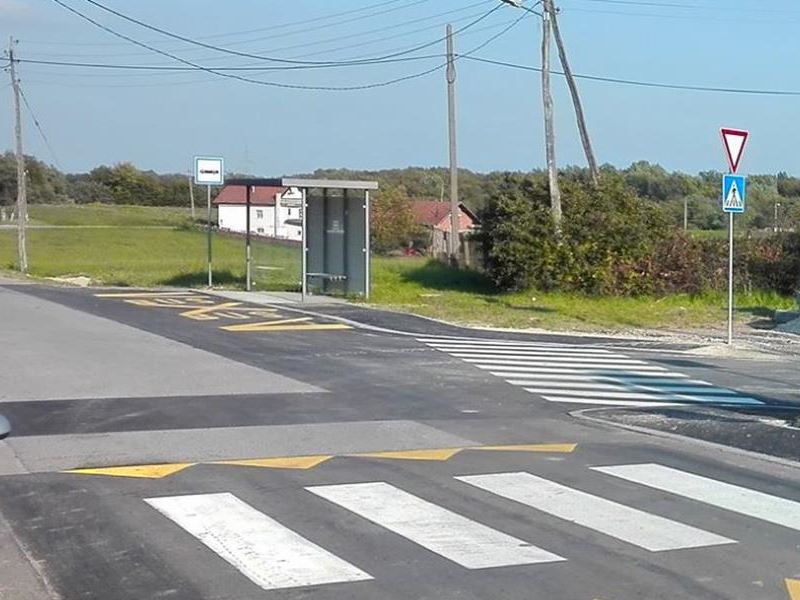 Povećana sigurnost cestovnog i pješačkog prometa u Galgovu
