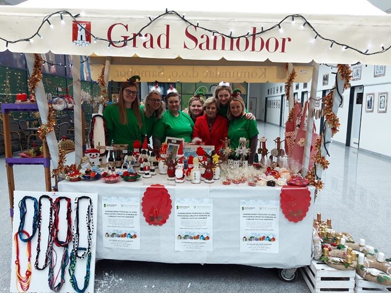 Humanitarna prodajna izložba Komunalca i Udruge Pozitiva