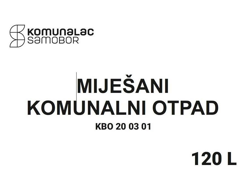 Nove naljepnice za spremnike za miješani komunalni otpad