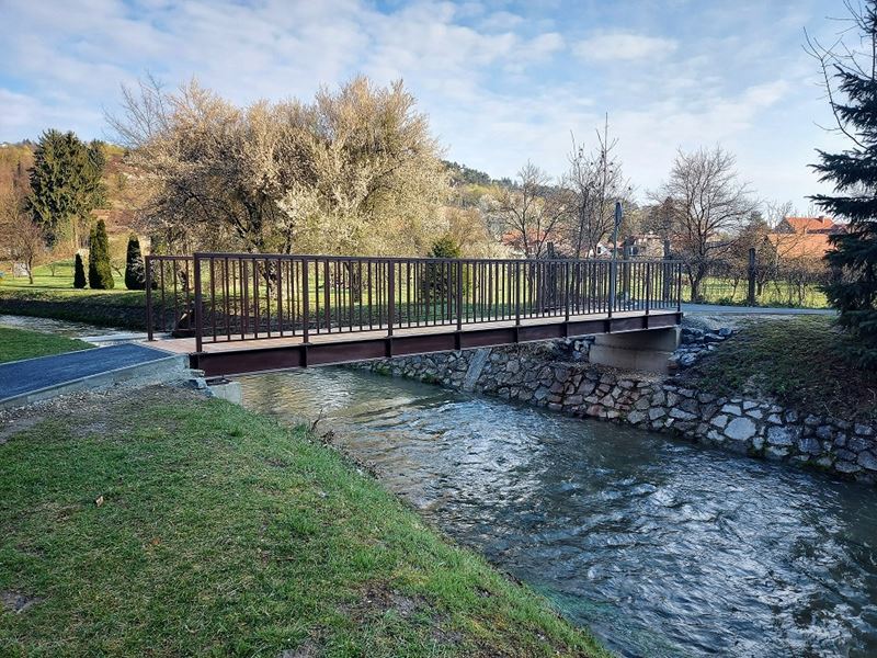 Obnovljen most na Vugrinščaku