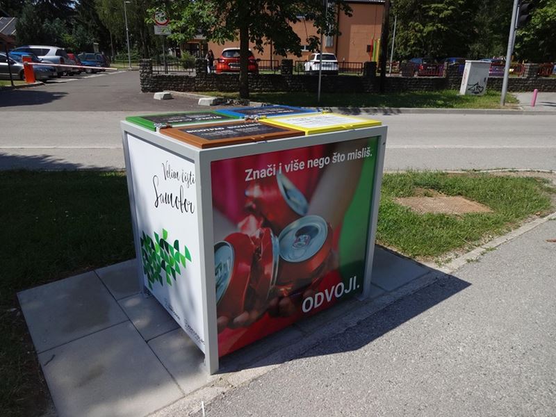 Odvajanje otpada i u šetnji gradom