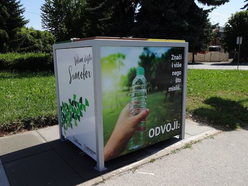 Odvajanje otpada i u šetnji gradom