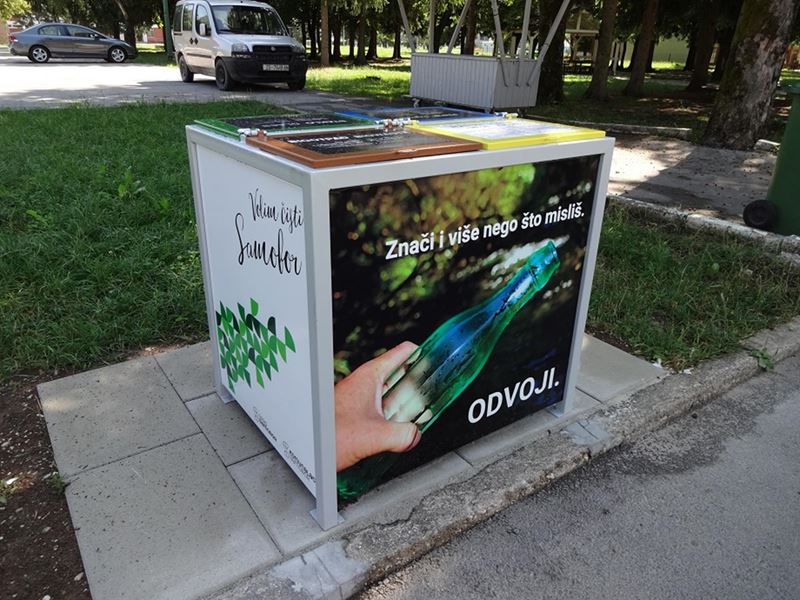 Odvajanje otpada i u šetnji gradom