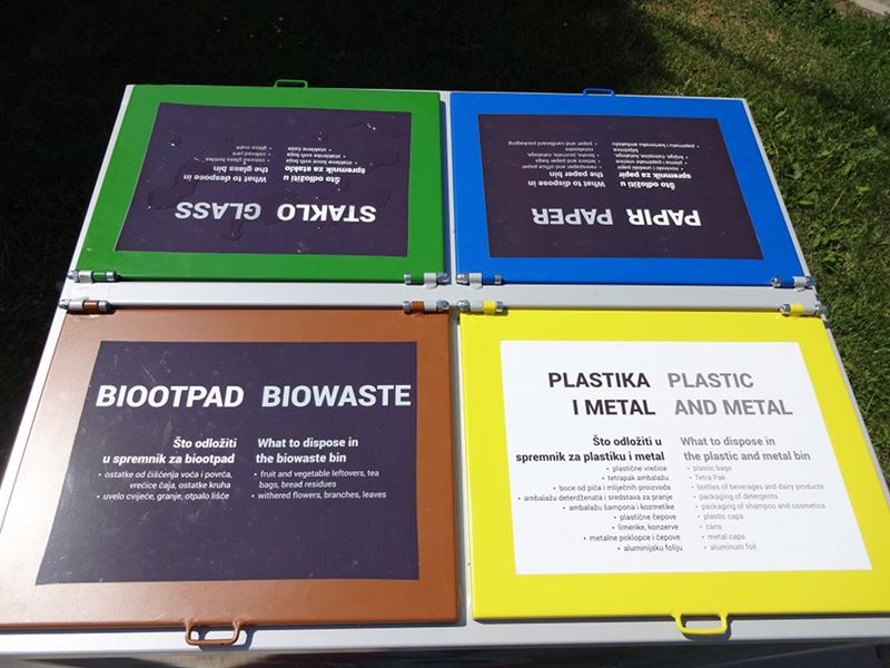 Odvajanje otpada i u šetnji gradom