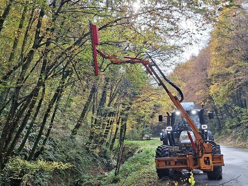 Orezivanje granja uz ceste