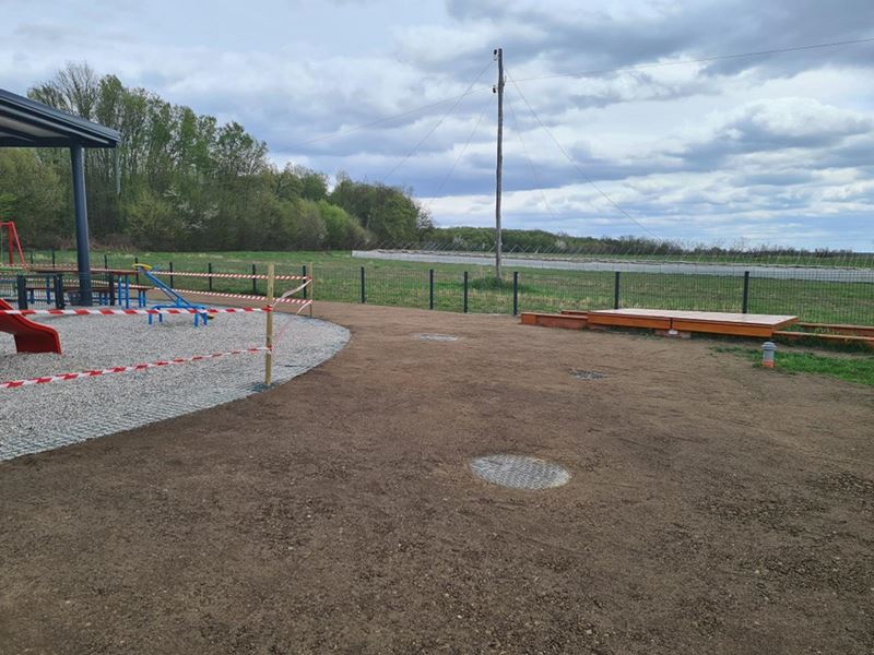 Sanirana zelena površina kod dječjeg vrtića u Pavučnjaku