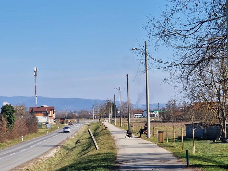 Uređena šetnica u Bregani