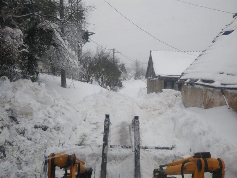 Sve ekipe Zimske službe su na terenu